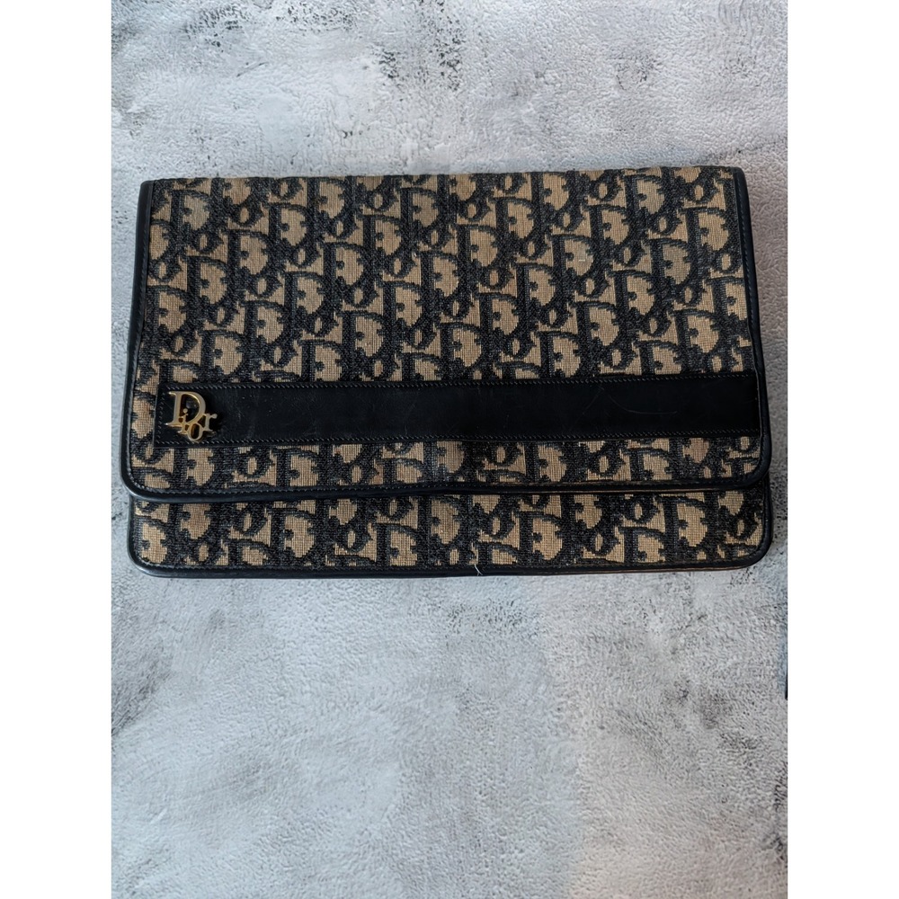 Vintage Dior Trotter Clutch